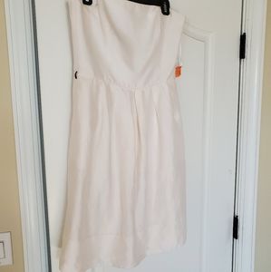 White House Black Market strapless dress
